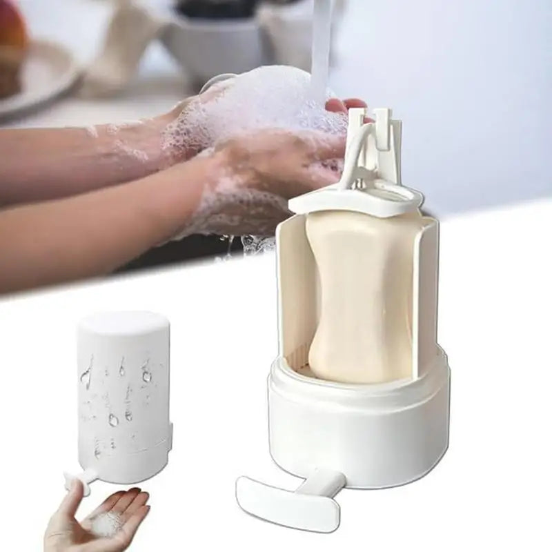 Bar Soap Grinder Grinding Soap Box Solid Soapy Bar Grinding Box Holder Creative Solid Soapy Bar Dispenser For Hand Washing