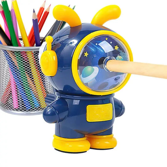 Creative Cute Cartoon Automatic Pencil Sharpener Mechanical Creative Safety Students Stationery School Supplies