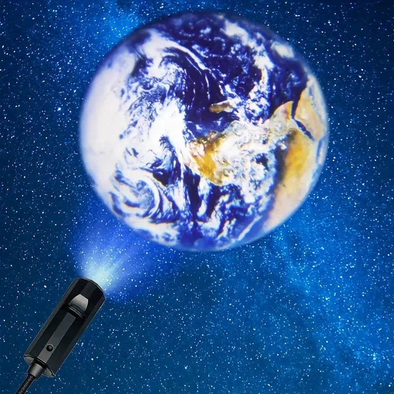 USB Ceiling Moon Earth  picture Projection Atmosphere Light